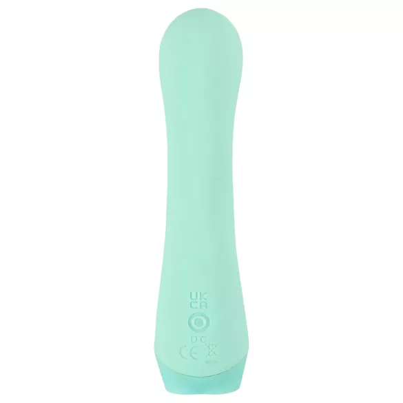 Cuties Mini 4 - wibrator króliczek - wodoodporny, akumulator, zielony