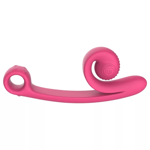 Snail Vibe Curve - wibrator łechtaczkowy 2 w 1 (różowy)