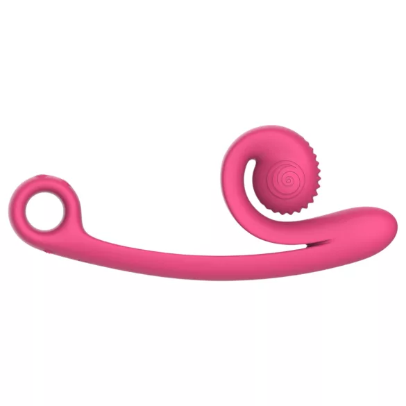 Snail Vibe Curve - wibrator łechtaczkowy 2 w 1 (różowy)