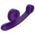 Snail Vibe Curve - 2w1 wibrujący stymulator łechtaczki (fioletowy)