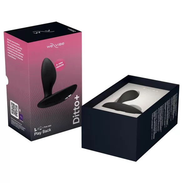 We-Vibe Ditto+ - wibrator analny sterowany aplikacją (czarny)