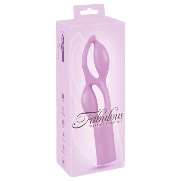 You2Toys Fabulous - fioletowy wibrator z 2 silnikami, akumulatorowy