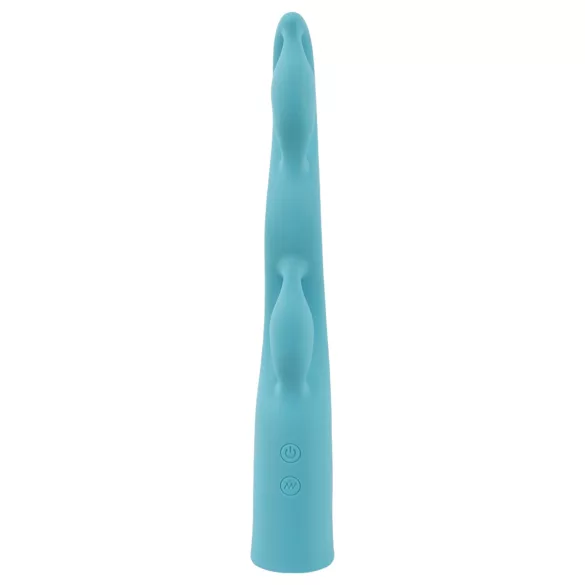 You2Toys - wibrator ładowany USB z 3 silnikami - silikon niebieski