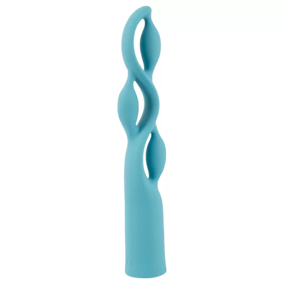 You2Toys - wibrator ładowany USB z 3 silnikami - silikon niebieski