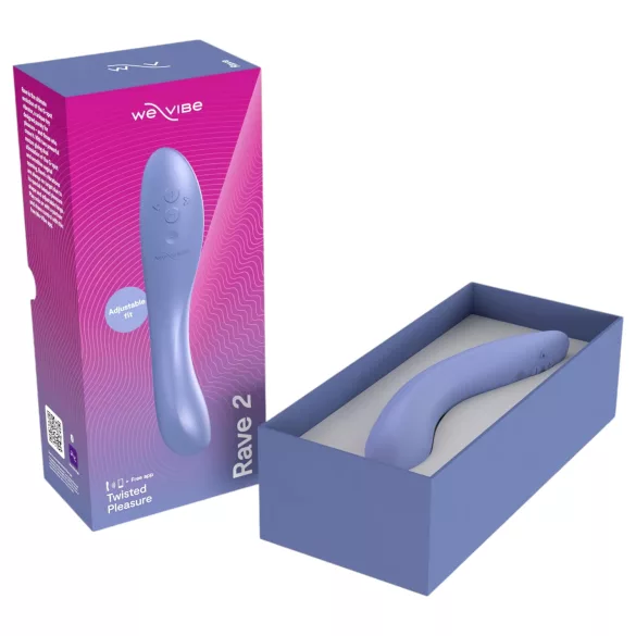 We-Vibe Rave 2 - wibrator punktu G sterowany aplikacją (niebieski)