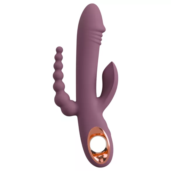 You2Toys - wibrator ładowany USB - potrójne ramiona - fioletowy