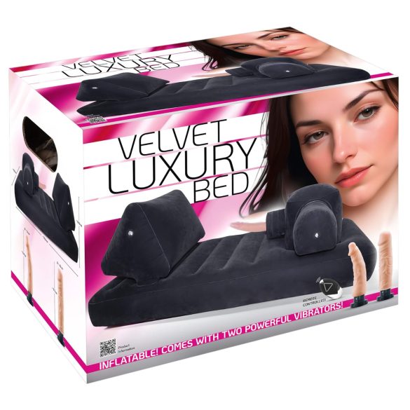 You2Toys Velvet Luxury - maszyna do seksu z wbudowanym łóżkiem - czarna