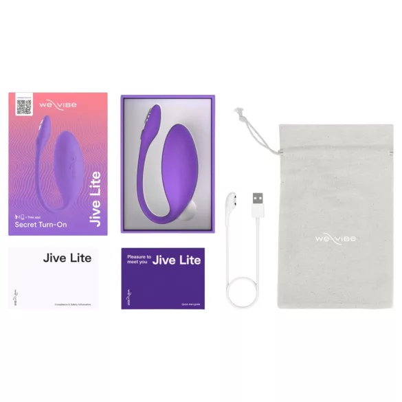 We-Vibe Jive Lite - wibrujące jajeczko sterowane aplikacją (fioletowe)