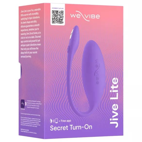 We-Vibe Jive Lite - wibrujące jajeczko sterowane aplikacją (fioletowe)