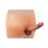 You2Toys Wibrujące majtki z penisem - realistyczne płynne silikonowe majtki z dildo typu strap-on (M)
