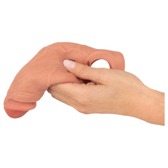 Realistixxx - nakładka na penisa z wibracją radiową - realistyczna - 20 cm