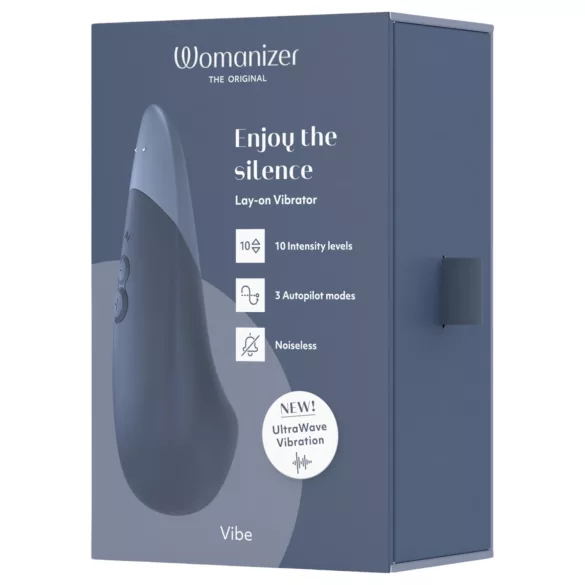 Womanizer - wibrator do łechtaczki - niebieski