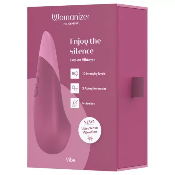 Womanizer Vibe - wibrator do łechtaczki - różowy