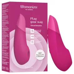   Womanizer Enhance - bezdotykowy stymulator łechtaczki na fale powietrzne (różowy)