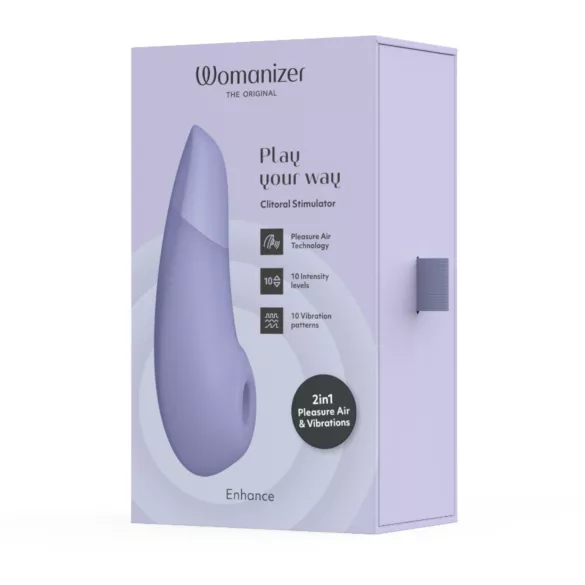 Womanizer Enhance - stymulator łechtaczki na fale powietrzne (fioletowy)