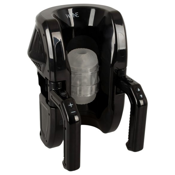 WYNE 10 - masturbator automatyczny z uchwytem - czarny