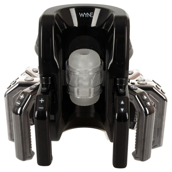 WYNE 10 - masturbator automatyczny z uchwytem - czarny