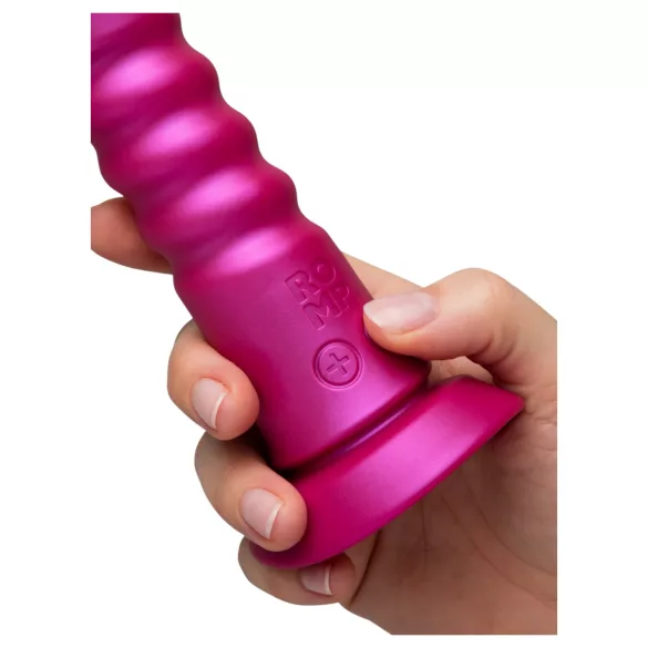 ROMP Jiggle - wibrator pchający z przyssawką (różowy)