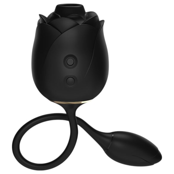 Fifty Shades of Grey - stymulator łechtaczki i jajko wibrujące - czarny