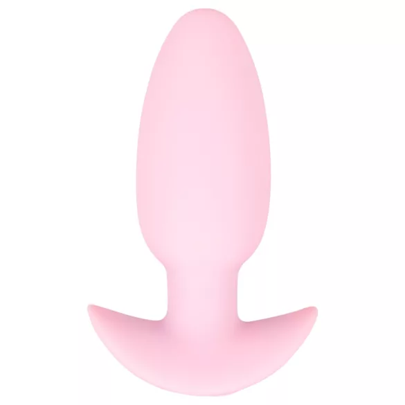 Cuties Mini - wibrujący korek analny - silikon różowy