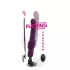 You2Toys - wibrujący stymulator z funkcją pchania i podgrzewania na pilota (fioletowy)