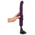 You2Toys - wibrujący stymulator z funkcją pchania i podgrzewania na pilota (fioletowy)