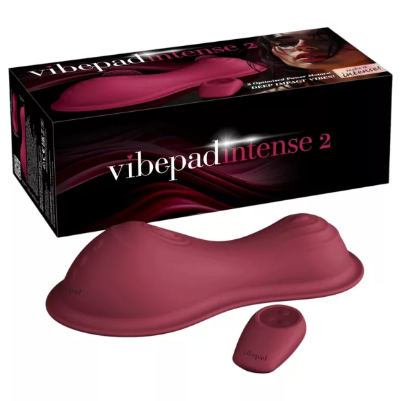 Vibepad Intense 2 - poduszka wibracyjna z pilotem (czerwona)