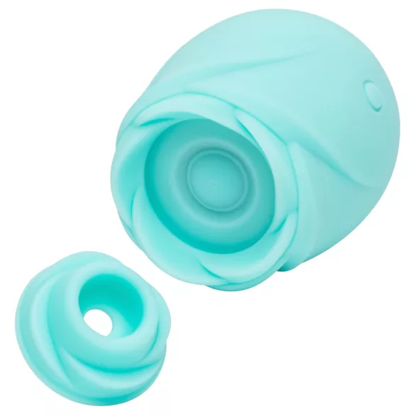 ROMP Rose Glow - bezdotykowy stymulator łechtaczki z falami powietrza (niebieski)