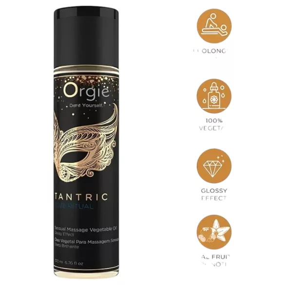 Orgie - olejek do zmysłowego masażu - 200ml