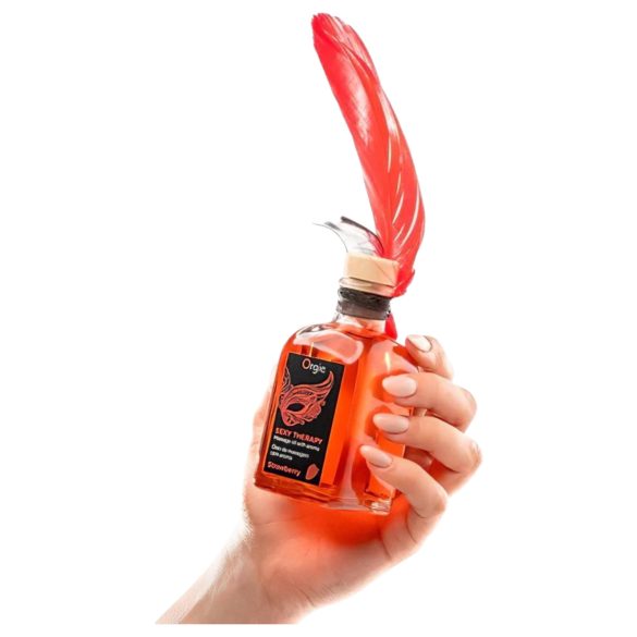 Orgie - zestaw olejków do masażu - truskawkowy