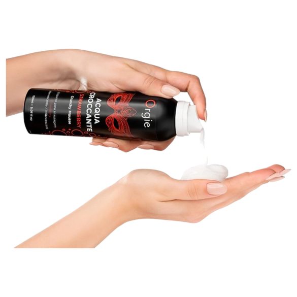 Orgie - pianka do masażu - truskawkowa - 150 ml