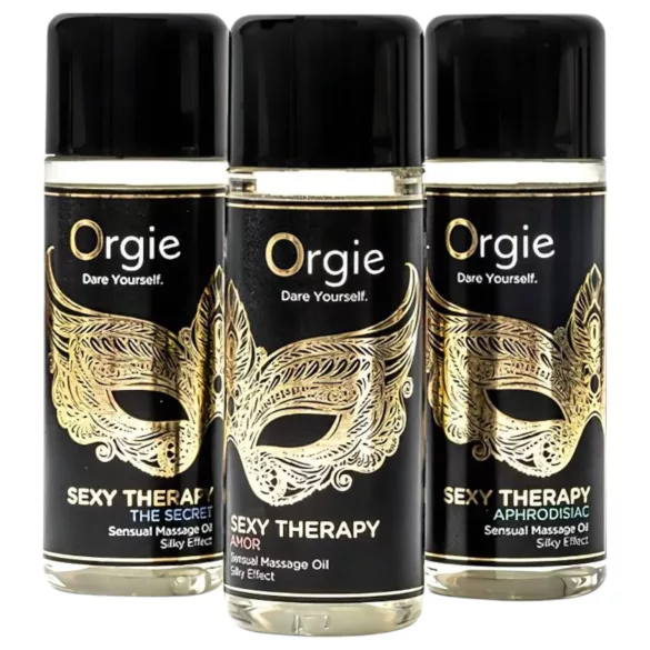 Orgie - zestaw olejków do masażu intymnego - 3x30ml