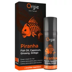   Orgie Piranha Power Cream - Stymulujący krem na potencję dla mężczyzn (15 ml)