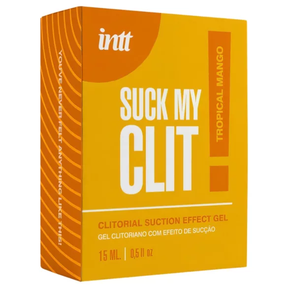 Intt Suck My Clit - żel stymulujący łechtaczkę dla kobiet - mango (15 ml)