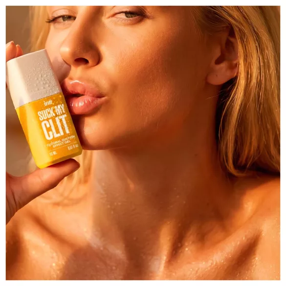 Intt Suck My Clit - żel stymulujący łechtaczkę dla kobiet - mango (15 ml)