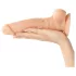 Willie City Luxe - realistyczny silikonowy dildo (w kolorze ciała) - 23 cm