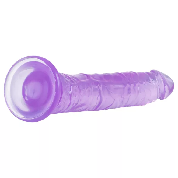 Baseks Jellies - żelowy dildo z przyssawką (fioletowy)