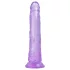 Baseks Jellies - żelowy dildo z przyssawką (fioletowy)