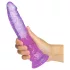 Baseks Jellies - żelowy dildo z przyssawką (fioletowy)