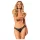 Obsessive Bella Rou - figi damskie - kwiatowy wzór - czarne