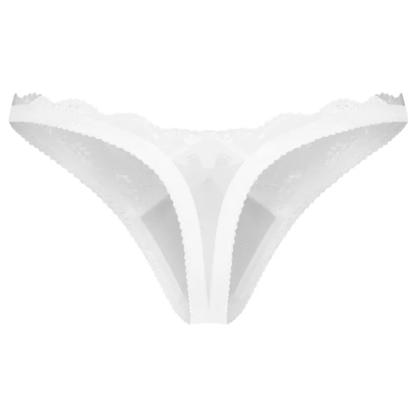 Obsessive Weddya - dwuczęściowy komplet bielizny (biały) - L/XL