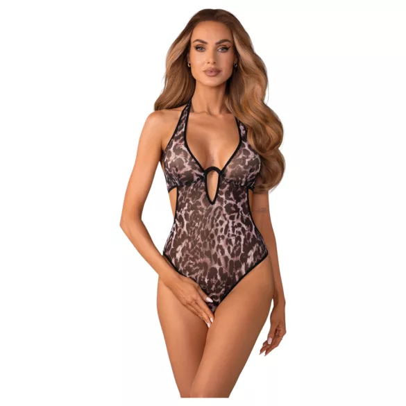 Obsessive Addia - otwarte body w panterkę