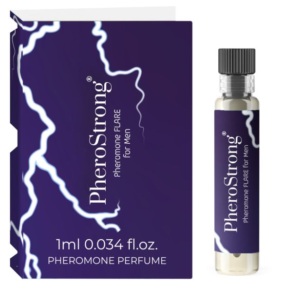 PheroStrong Flare - perfumy z feromonami dla mężczyzn - 1 ml