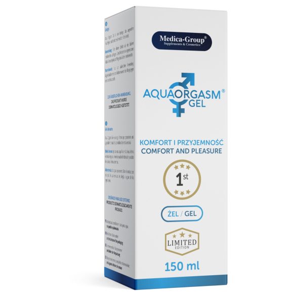 Aqua Orgasm Gel - żel intymny unisex - nawilżający, stymulujący - 150ml