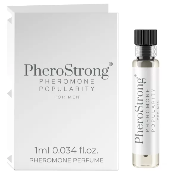 PheroStrong Popularity - perfumy z feromonami dla mężczyzn - 1ml