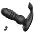 Men's Play - czarny wibrator prostaty z ruchem góra-dół