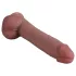 Natural Play - silikonowy dildo 24 cm (naturalny)