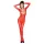 Passion BS031 - otwarty kombinezon - czerwony - S-L