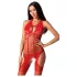 Passion BS079 - komplet siateczkowy - czerwony - S-L