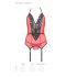 Passion Peonia - top i stringi (czerwone) - L/XL